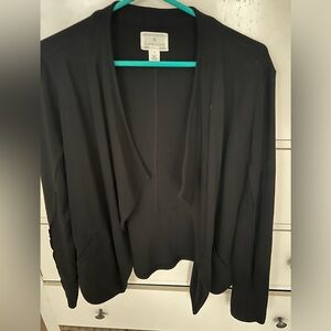 Caslon Black cotton blazer